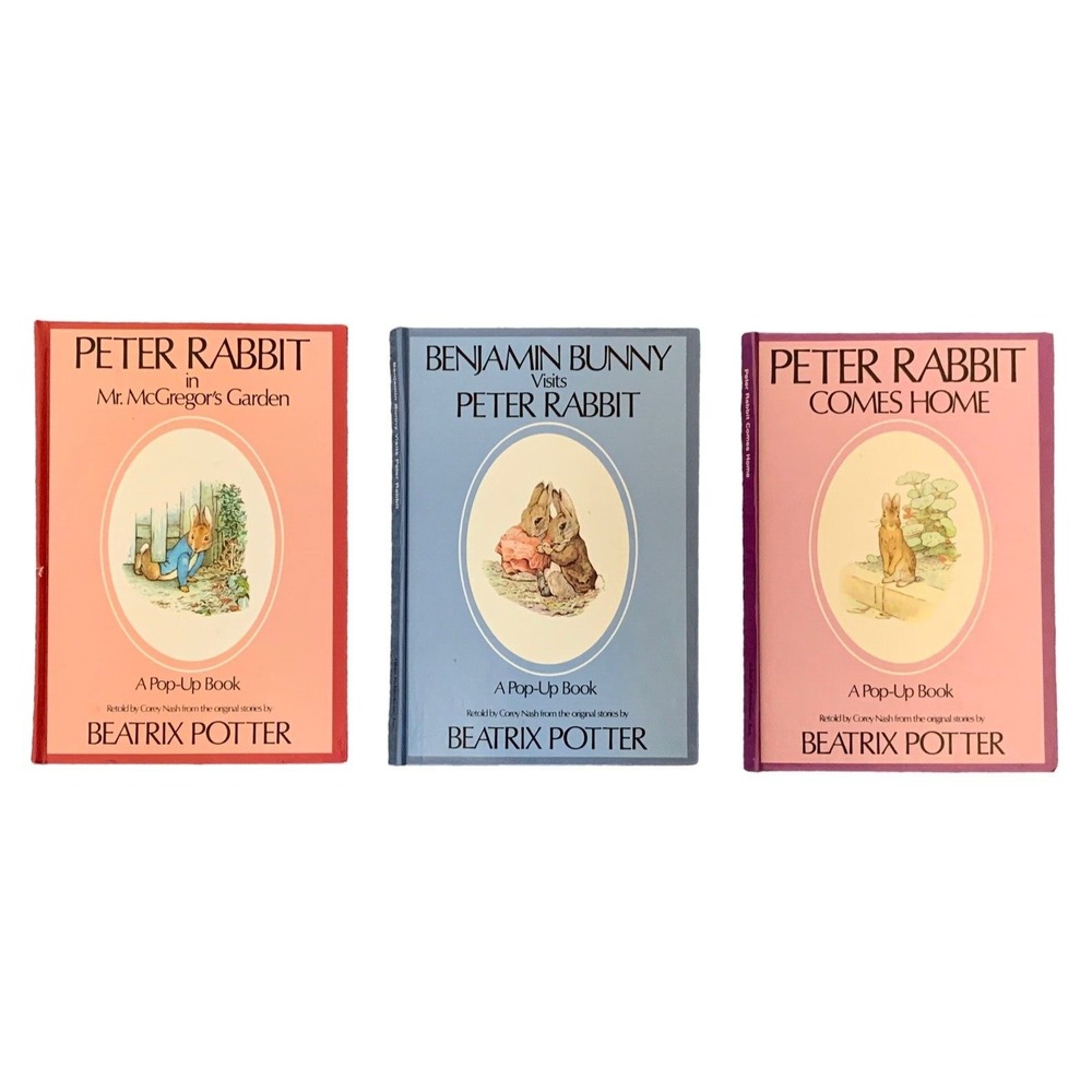3 Peter Rabbit A Pop-Up Book's Come's Home, Visits Peter Rabbit, Mr. McGregor's‎